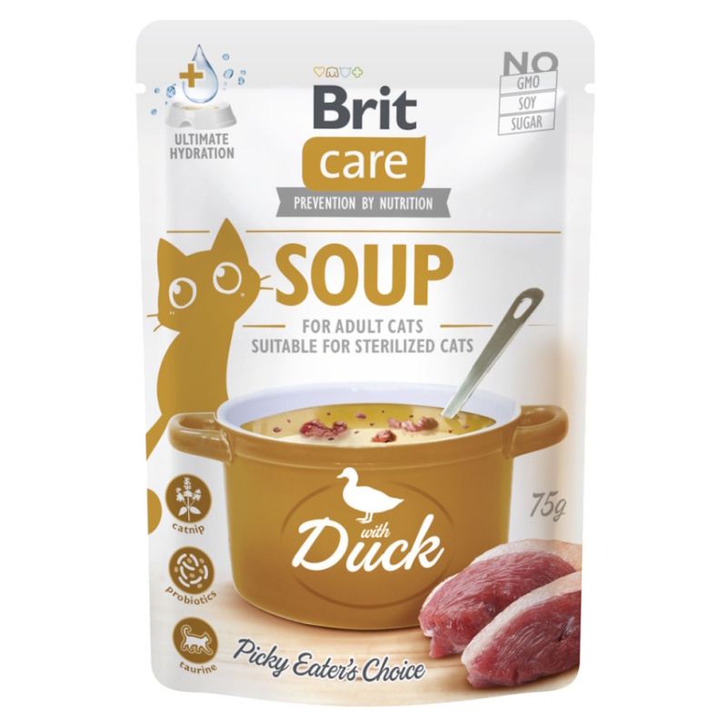Brit Care Cat Soup with Duck 75 g