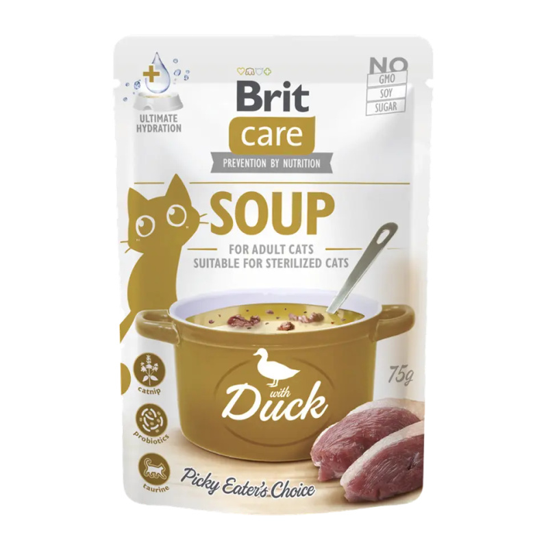 Brit Care Cat Soup with Duck 75 g