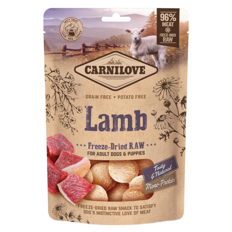Carnilove Raw Freeze-Dried Snacks Lamb 60 g