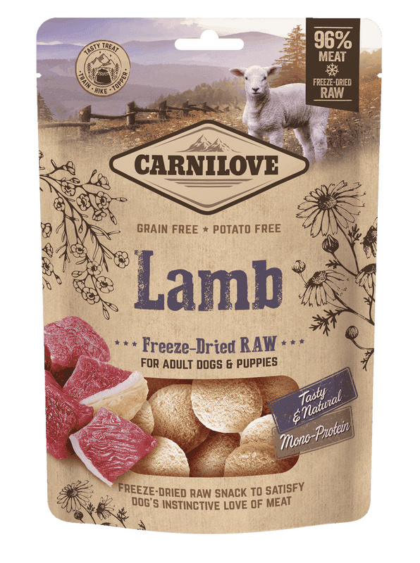 Carnilove Raw Freeze-Dried Snacks Lamb 60 g