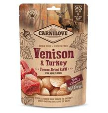 Carnilove Raw Freeze-Dried Snacks Venison&Turkey 60 g