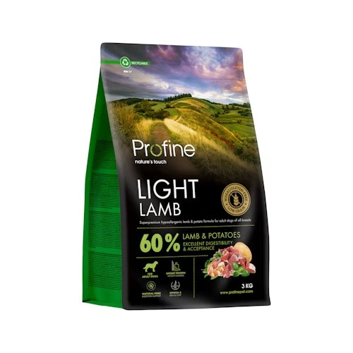 Profine Dog Light Lamb/Potatoes - 3kg