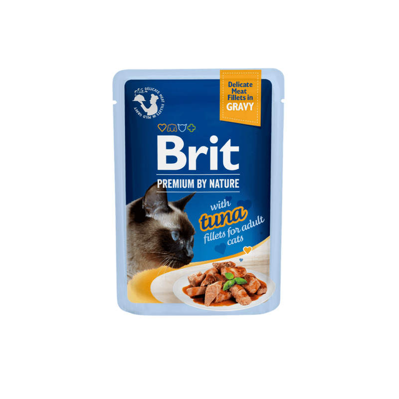 Brit Premium Cat D Fillets in Gravy With Tuna 85 g - 1 ks