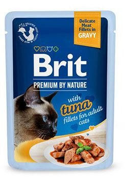 Brit Premium Cat D Fillets in Gravy With Tuna 85 g - 1 ks