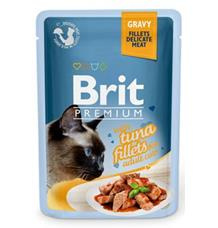 Brit Premium Cat D Fillets in Gravy With Tuna 85 g - 1 ks