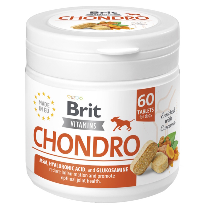 Brit Dog Vitamins Chondro 120g (60tbl) 1 bal.
