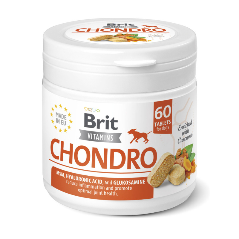 Brit Dog Vitamins Chondro 120g (60tbl) 1 bal.