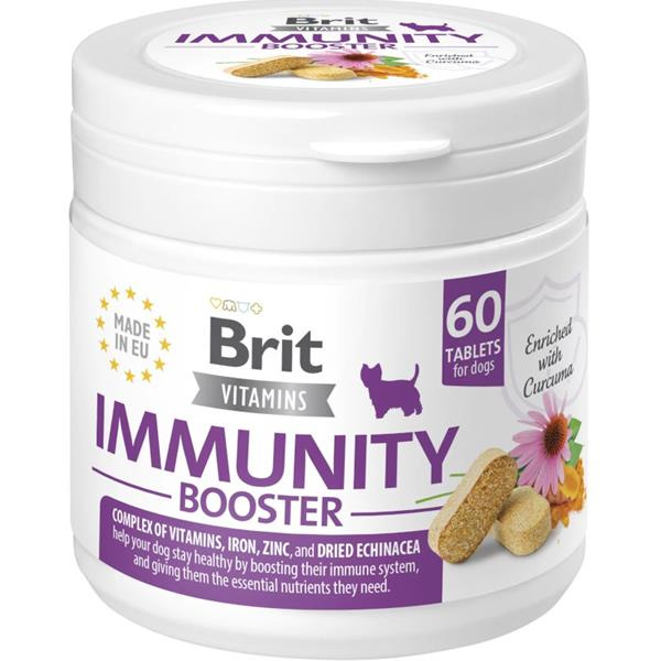 Brit Dog Vitamins Immunity Booster 120g (60tbl) 1 bal.