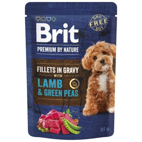 Brit Premium by Nature Adult Gravy Lamb/Green Peas - 85g