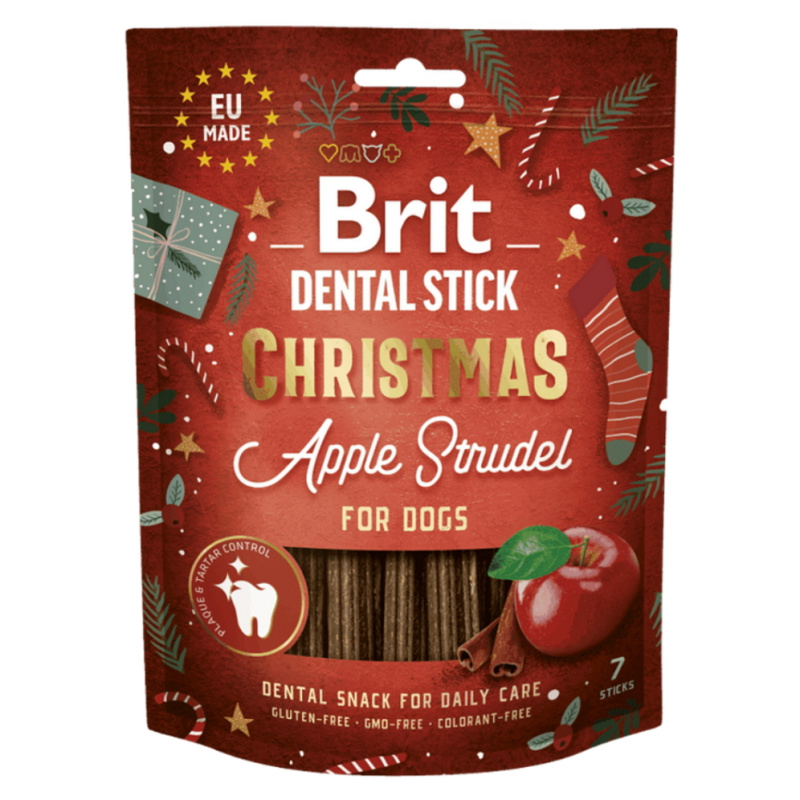 BRIT Dental Stick Christmas Apple strudel 250 g
