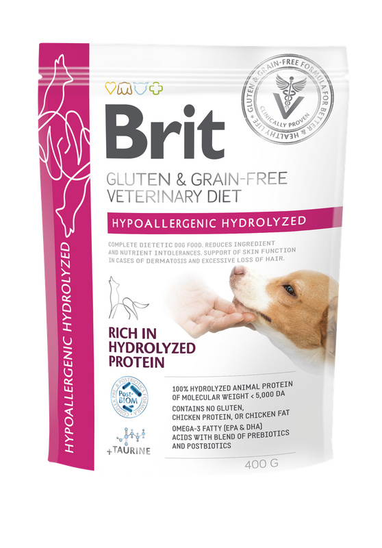 Brit Grain-Free VD Dog Hypoallergenic Hydrolyzed 400 g