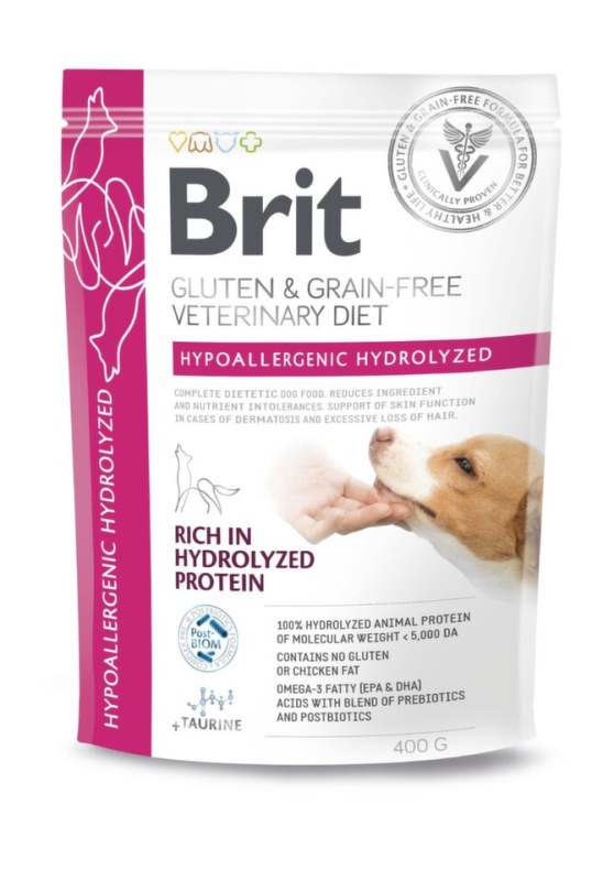 Brit Grain-Free VD Dog Hypoallergenic Hydrolyzed 400 g