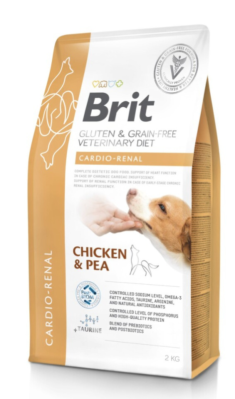 Brit Grain-Free VD Dog Cardio - Renal 2 kg