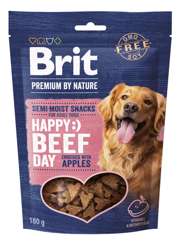 Brit Premium Dog by Nature SM Snacks Beef  180g