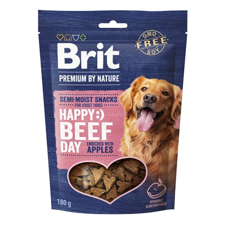 Brit Premium Dog by Nature SM Snacks Beef  180g