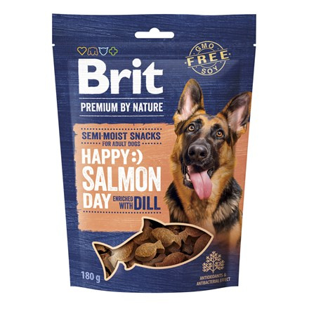BRIT Premium by Nature SM Snacks Salmon 180 g