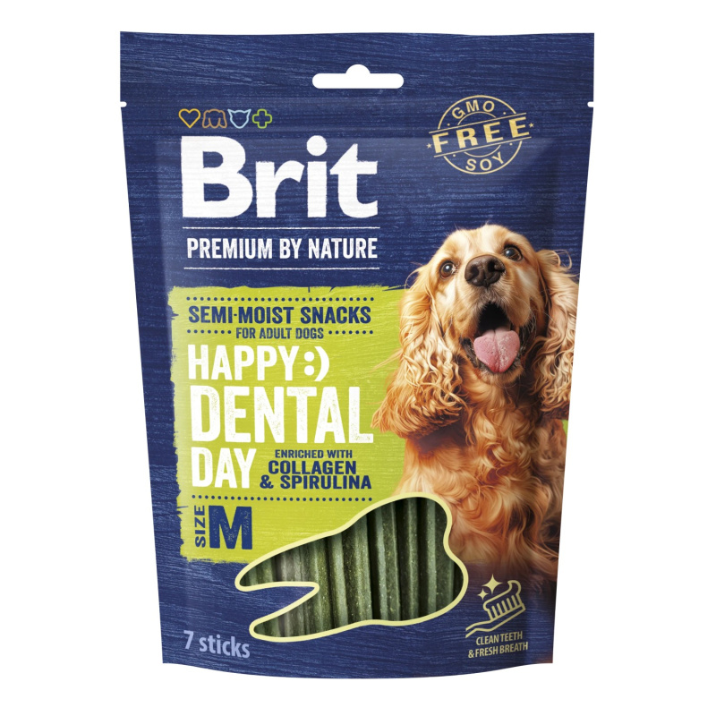 Brit Premium Dog by Nature Dental Snacks M 180g M 180 g