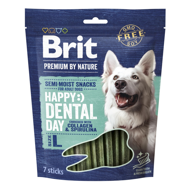 Brit Premium Dog by Nature Dental Snacks L 250g L 250 g