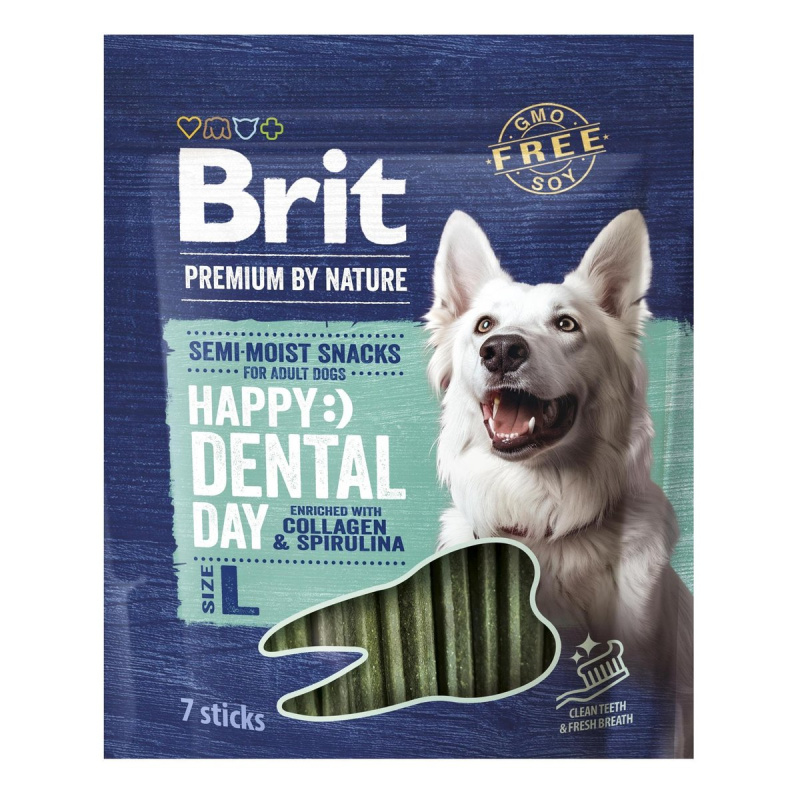 Brit Premium Dog by Nature Dental Snacks L 250g L 250 g