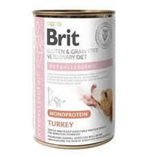 BRIT Veterinary Diet GF Mono Protein Hypoallergenic Turkey pro psy 400 g