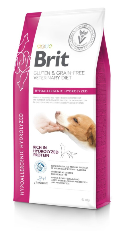 Brit Grain-Free VD Dog Hypoallergenic Hydrolyzed 6 kg
