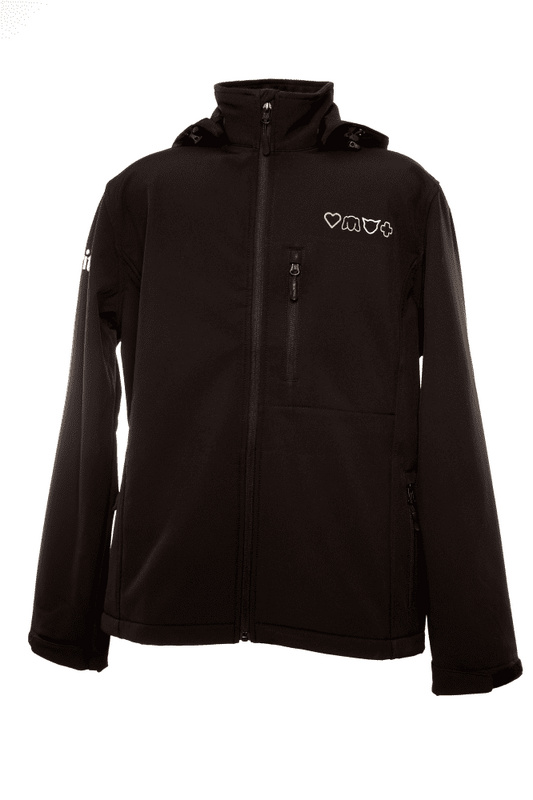 Brit Pánská Softshell bunda s kapucí XXXL