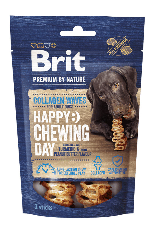 Brit Premium by Nature Collagen Chews Waves 12cm 2 ks