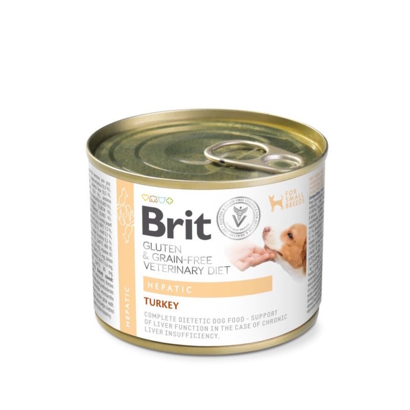 Brit Grain-Free VD Dog Can Hepatic 200 g