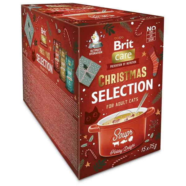 Brit Care Cat Christmas Soups Multipack 15 x 75g