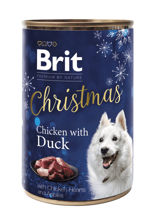 Brit Premium by Nature Christmas Dog Can 400 g