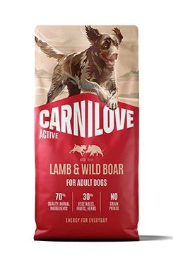 Carnilove Dog Active Dry Lamb&Wild Boar Adult AB 12kg