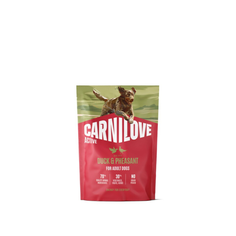 Carnilove Dog Active Dry Duck&Pheasant Adult AB 1,5kg