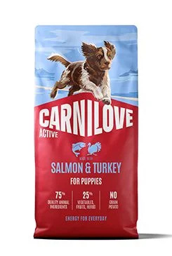 Carnilove Dog Active Dry Salmon&Turkey Puppies 12kg