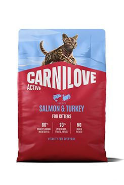 Carnilove Cat Active Dry Salmon&Turkey Kittens 2kg