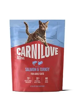 Carnilove Cat Active Dry Salmon&Turkey Adult AB 400g