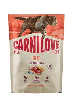 Carnilove True Fresh - granule pro psy Carnilove Dog True Fresh Dry Beef Adult AllBreeds1,5kg