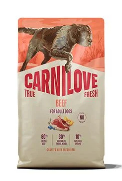 Carnilove True Fresh - granule pro psy Carnilove Dog True Fresh Dry Beef Adult AllBreeds 4kg