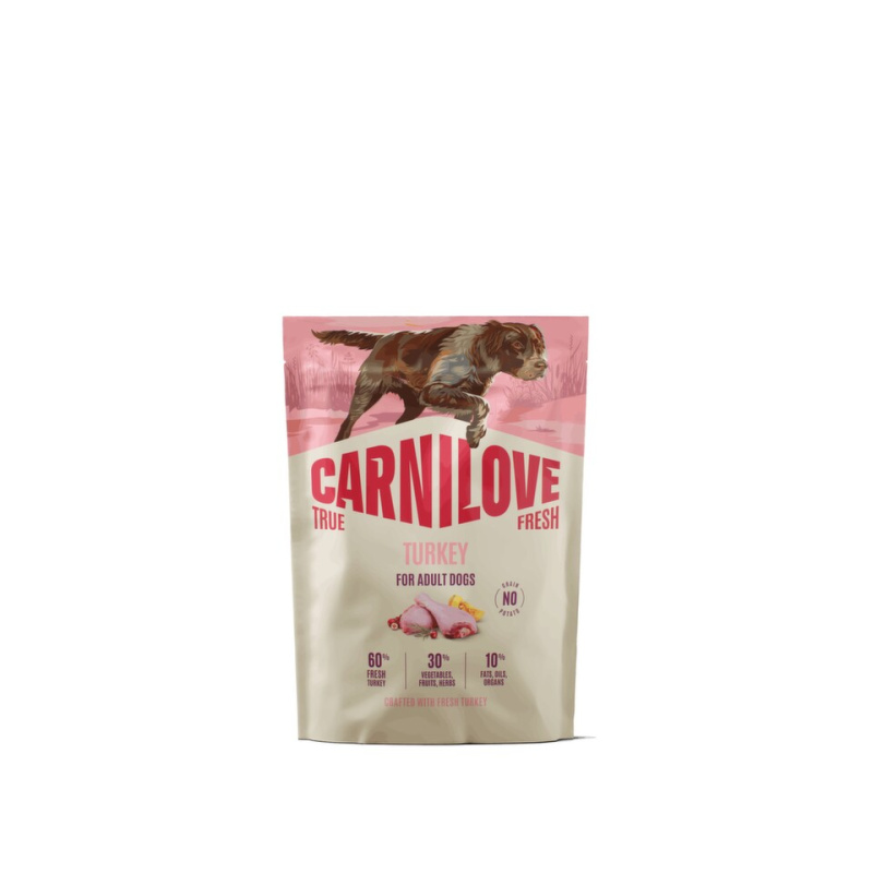Carnilove True Fresh - granule pro psy Carnilove Dog True Fresh Dry Turkey Adult AllBre 1,5kg