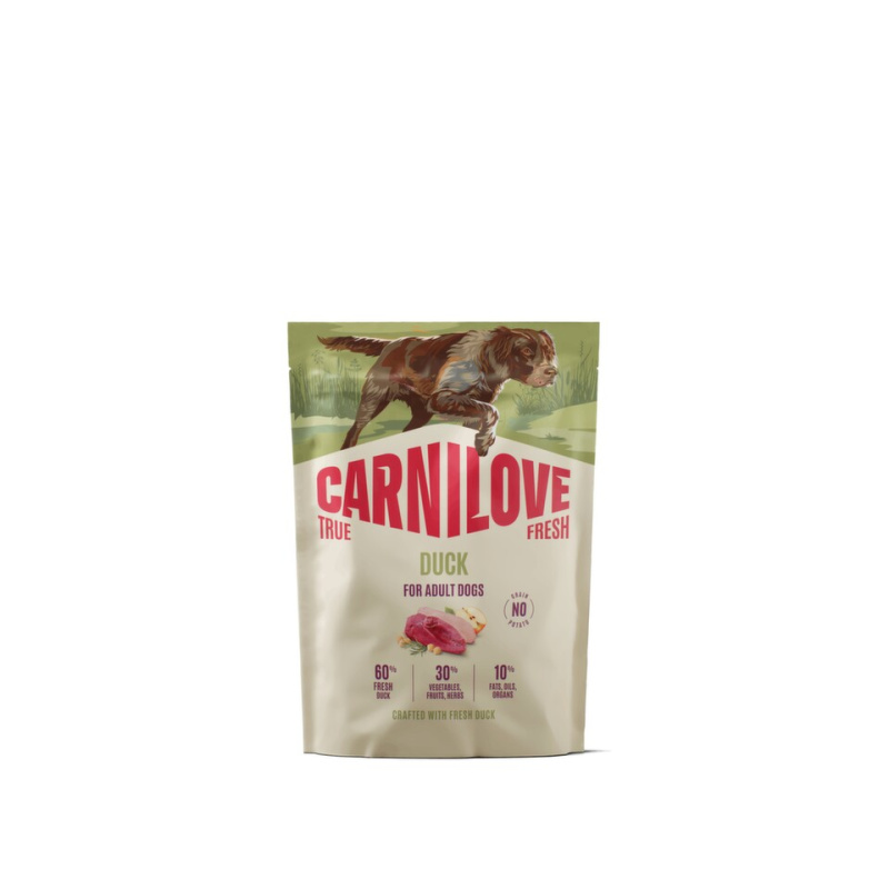 Carnilove True Fresh - granule pro psy Carnilove Dog True Fresh Dry Duck Adult AllBreed 1,5kg