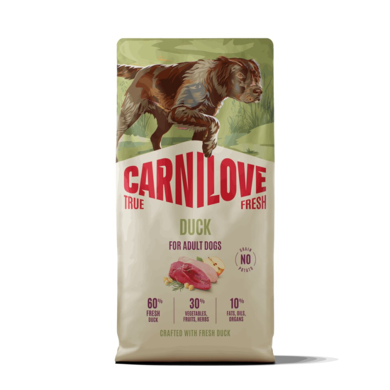 Carnilove True Fresh - granule pro psy Carnilove Dog True Fresh Dry Duck Adult AB 12kg