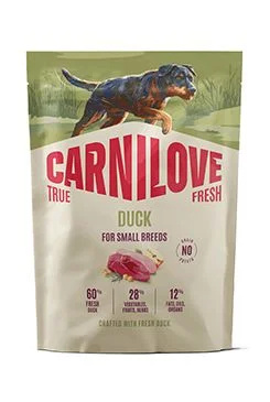 Carnilove True Fresh - granule pro psy Carnilove Dog True Fresh Dry Duck Adult SB 1,5kg