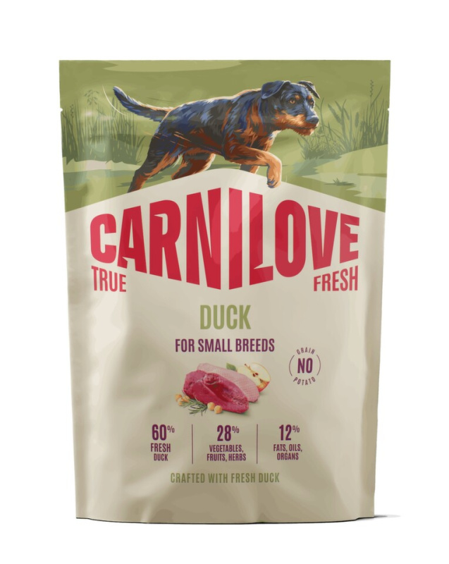 Carnilove True Fresh - granule pro psy Carnilove Dog True Fresh Dry Duck Adult SB 1,5kg