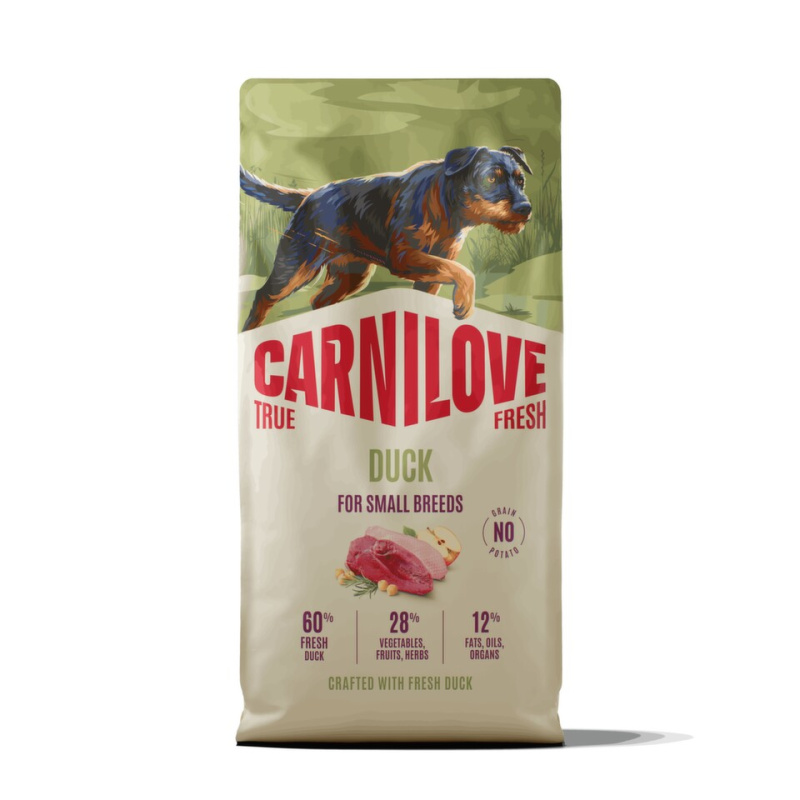 Carnilove True Fresh - granule pro psy Carnilove Dog True Fresh Dry Duck Adult SB 12kg
