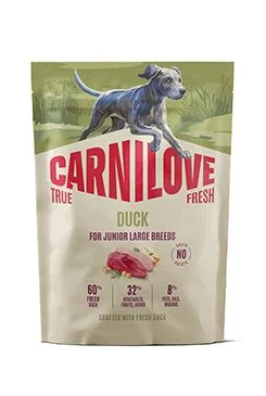 Carnilove True Fresh - granule pro psy Carnilove Dog True Fresh Dry Duck Junior LB 1,5kg