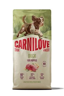Carnilove True Fresh - granule pro psy Carnilove Dog True Fresh Dry Duck Puppies 12kg