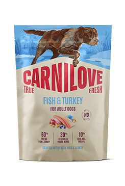 Carnilove True Fresh - granule pro psy Carnilove Dog True Fresh Dry Fish&Turkey Adult AB1,5kg