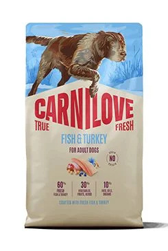 Carnilove True Fresh - granule pro psy Carnilove Dog True Fresh Dry Fish&Turkey Adult AB 4kg