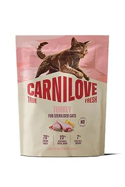 Carnilove True Fresh - granule pro kočky Carnilove Cat True Fresh Dry Turkey Steril.Ad.AB 400g