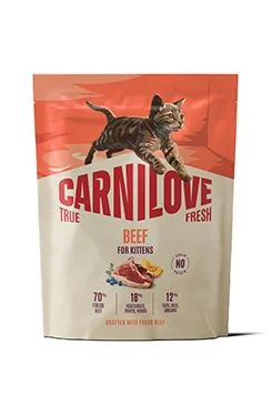 Carnilove True Fresh - granule pro kočky Carnilove Cat True Fresh Dry Beef Kittens 400g