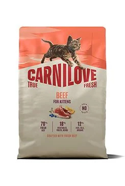 Carnilove True Fresh - granule pro kočky Carnilove Cat True Fresh Dry Beef Kittens 2kg